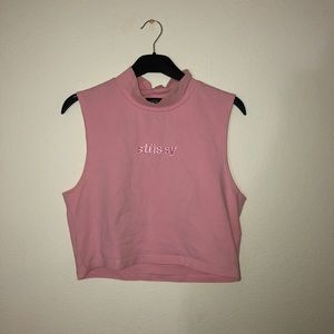 Pink Stüssy Top